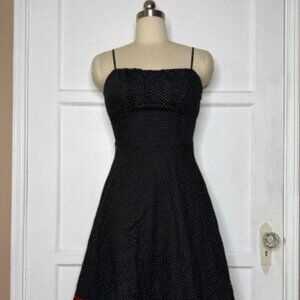 Ruby Rox polkadot dress